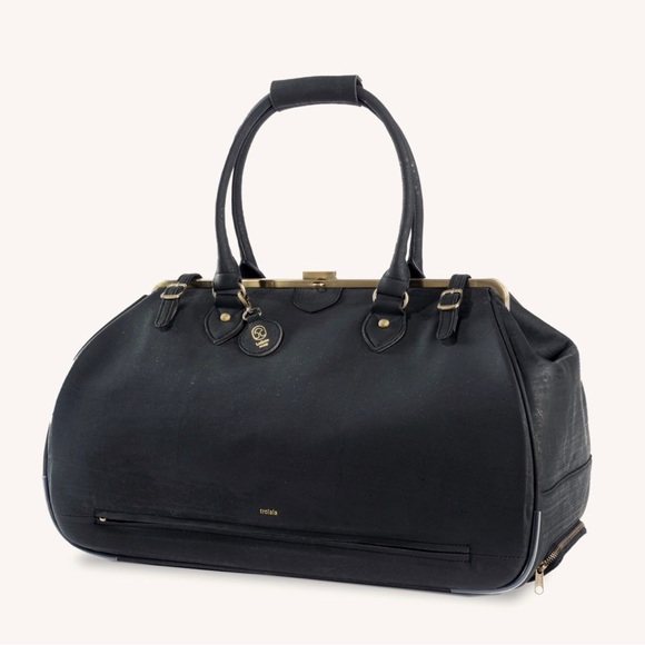 Laflore Trolala carryon luggage suitcase handbag cork w dust bag packing cubes - Picture 2 of 16